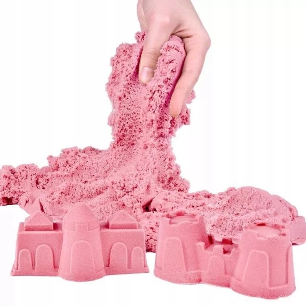 Kinetic Sand 5KG smėlio dėžės baseino formų rinkinys XXXL PASIRINKITE SPALVAS