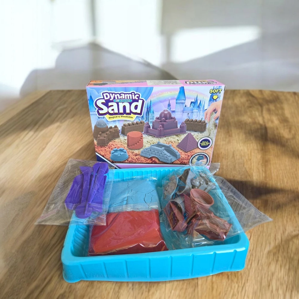 Kinetic Sandbox 500g Formos Pilys ir pastatai Kinetic Sandbox
