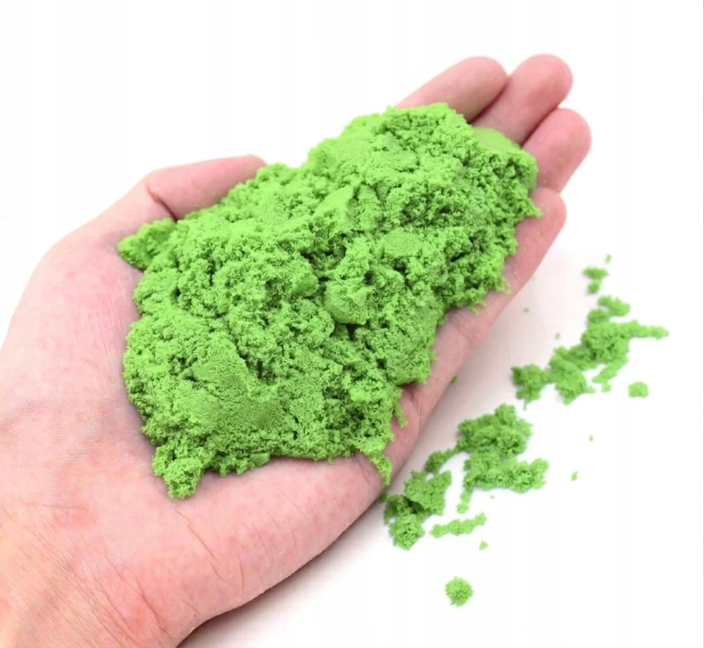 KINETINIS MAGIŠKAS SMĖLIS 1KG SANDLINE COLORS PLASTIKOS REIKMENYS, JŪSŲ PASIRINKITE