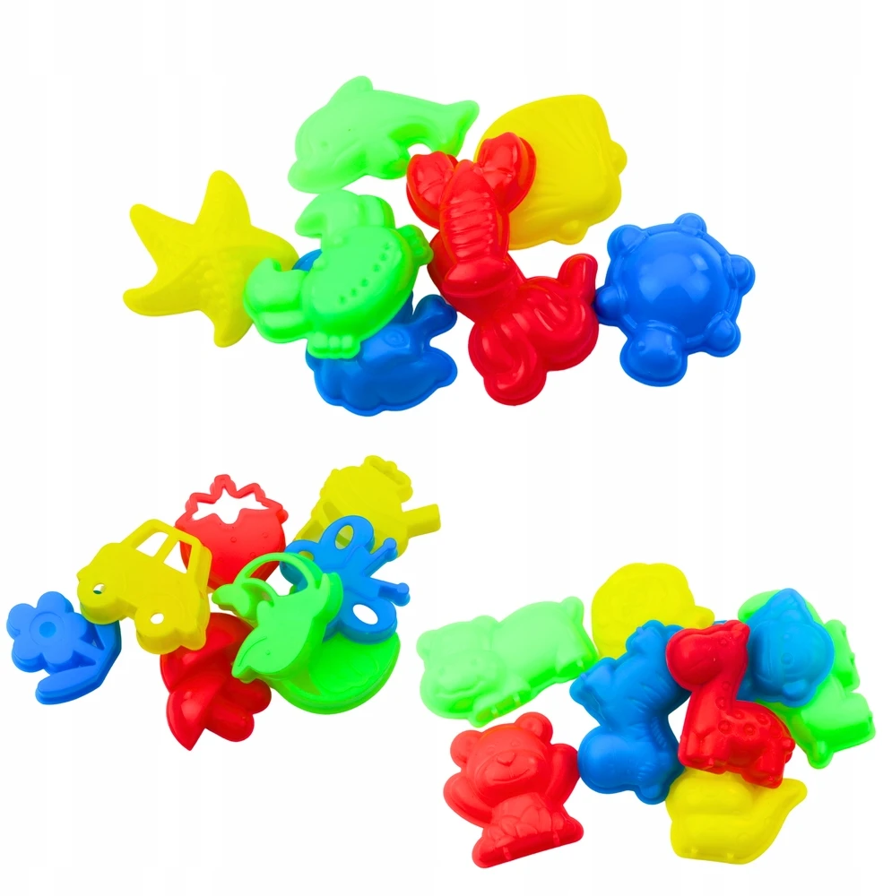 Dėlionė Lean Toys Kinetinio Smėlio Rinkinys 3kg su Formelėmis ir Pripučiama Lenta