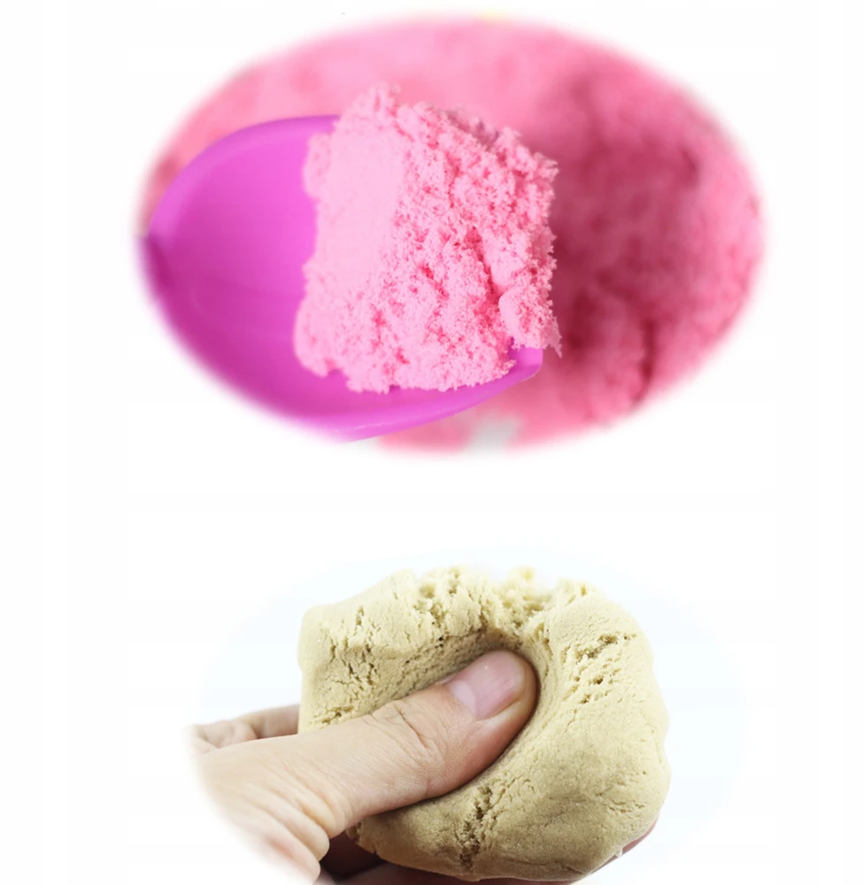 KINETINIS SMĖLIŲ RINKINYS SU SMĖLIŲ DĖŽE 3KG VAIKAMS BERNIUKAI IR MERGAITĖS