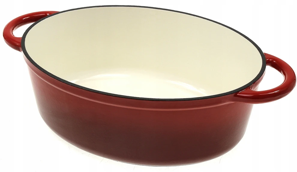King Hoff Brytfanka Kepimo skarda 6,2 l, raudonas ketaus, Kinghoff