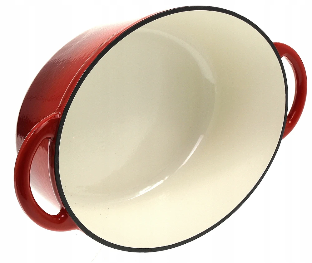 King Hoff Brytfanka Kepimo skarda 6,2 l, raudonas ketaus, Kinghoff