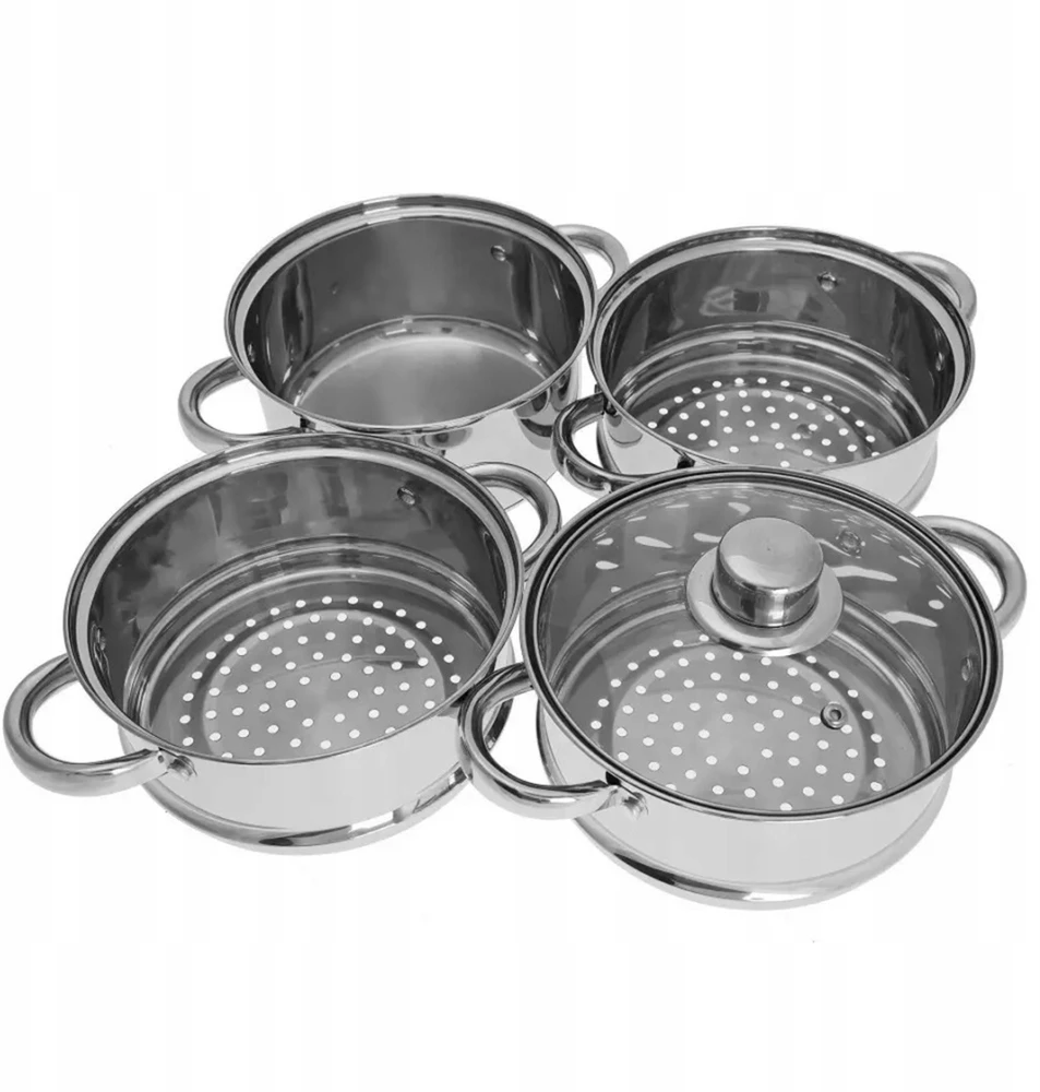 King Hoff GARINIMO PUODAS GARINIMO RINKINYS 5EL 18CM INDUKCINĖS DUJOS
