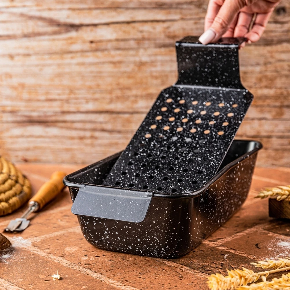 King Hoff KEPIMO FORMA - LOOK BAKER - SU PRAKTINIU Įdėklu - PLIENAS - 24x13,5x7 CM