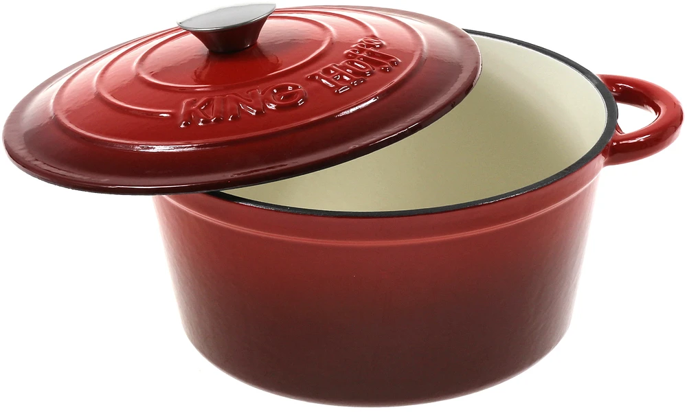 King Hoff KETUS puodas 21 cm Katilas ENAMEL Keptuvė 2,4L