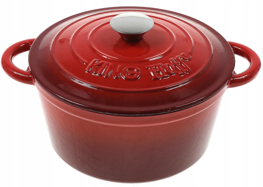 King Hoff KETUS puodas 21 cm Katilas ENAMEL Keptuvė 2,4L