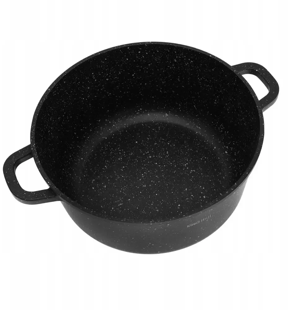 King Hoff MARMULINIS PUODAS 24cm SU DANGIU 4,5L INDUKCINIS