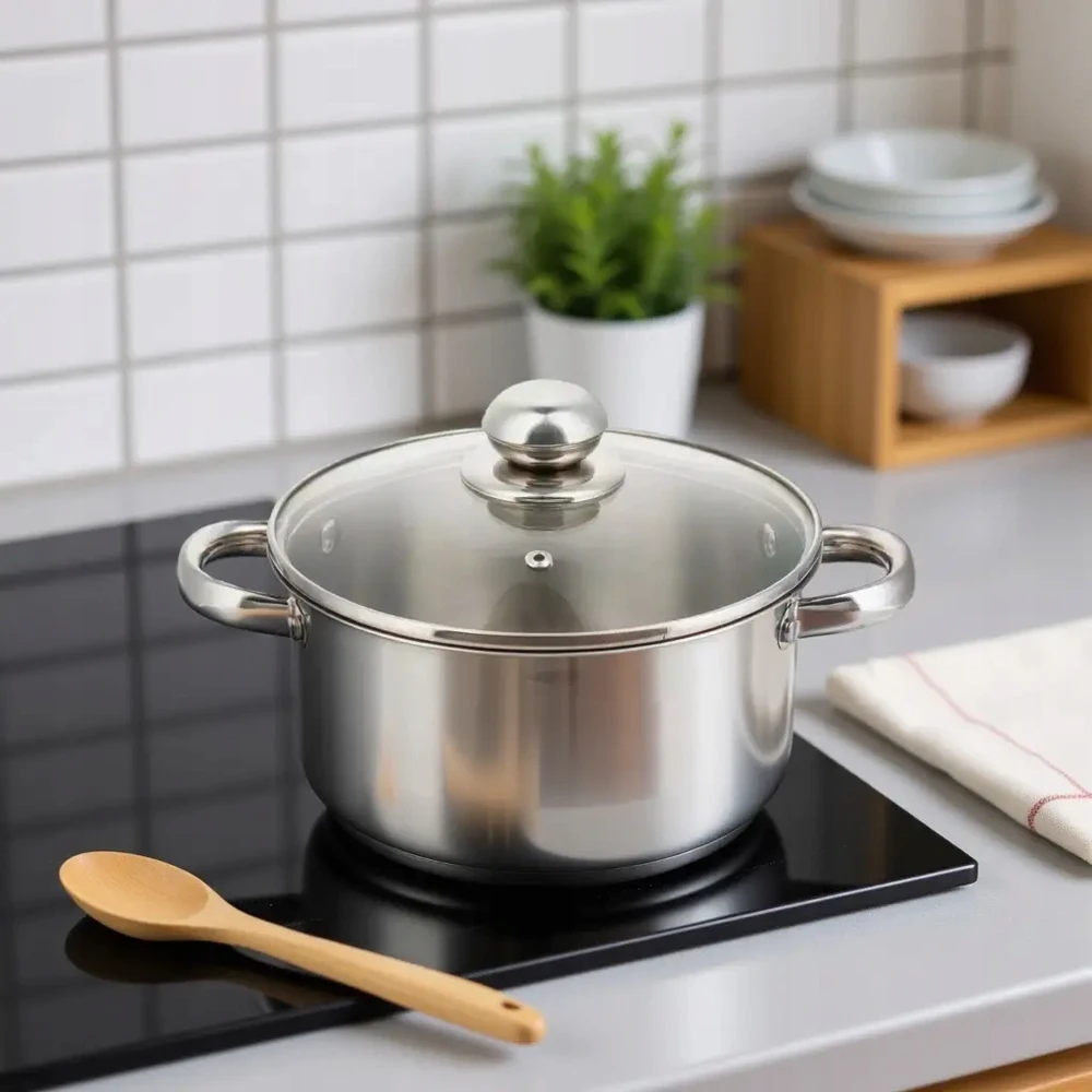 King Hoff Puodas Kinghoff plieno puodas, 24 cm skersmens, 6 l talpos