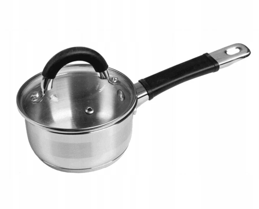 King Hoff Kaistuvas Puodas su dangčiu, plieno, skersmuo 14cm, 1l, kinghoff