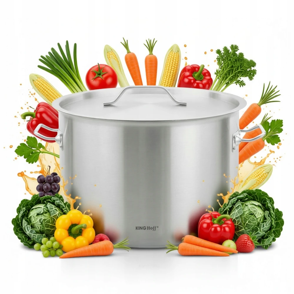 King Hoff Puodas Gastronorm puodas, nerūdijantis plienas, skersmuo 50cm, 58l, kinghoff, kh-2028