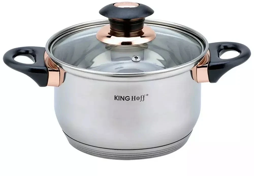 King Hoff PUODŲ RINKINYS RINKINYS, PUODAI, UŽDANČIAI, SAUGUS PADAŽAS