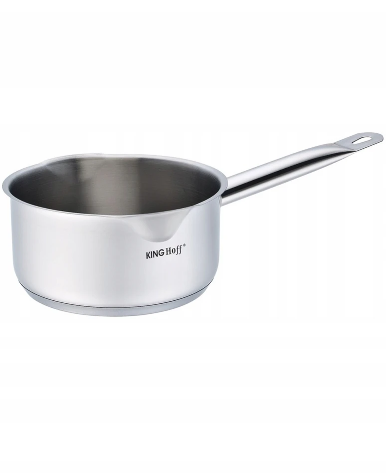 King Hoff SAUGUS NERŪDijantis PLIENAS 18 cm 2,1 l Puodas SU Snapeliu Indukcinis puodas