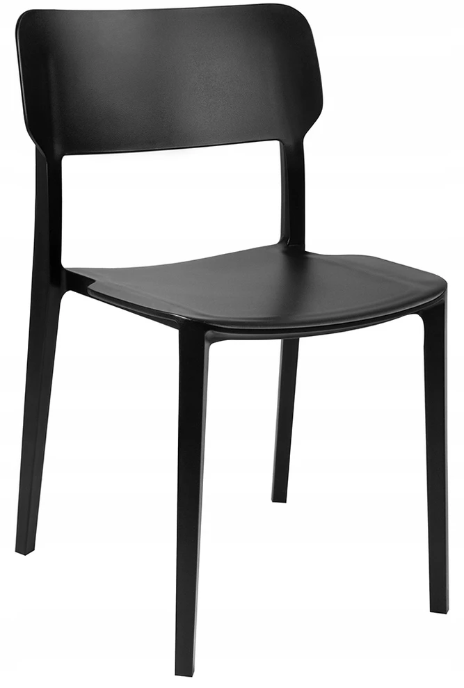 King Home AGAT PREMIUM juoda kėdė - polipropilenas