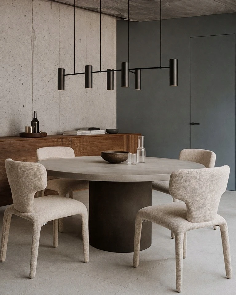 King Home APULIA smėlio spalvos kėdė