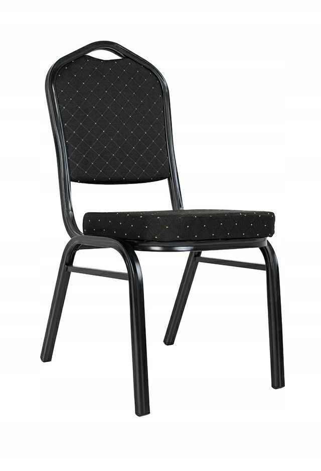 King Home HERON banketinė kėdė, juoda