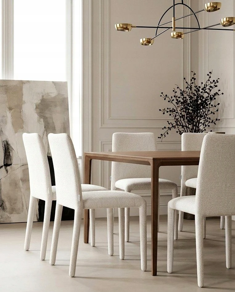 King Home LUCEZZA BEIGE MINŠTA KĖDĖ, SVETAINEI, VALGOMAI, MODERNĖ, AKOMINIAI