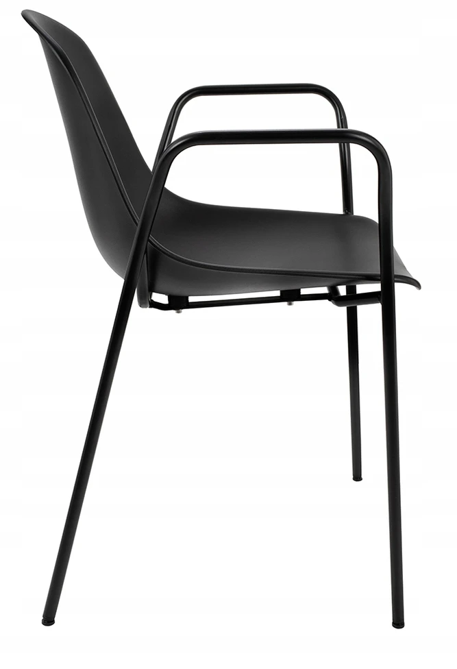 King Home RESOL ARM kėdė, juoda