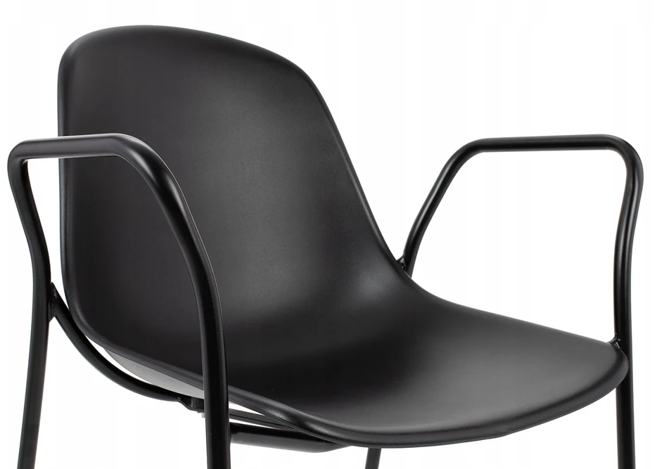 King Home RESOL ARM kėdė, juoda