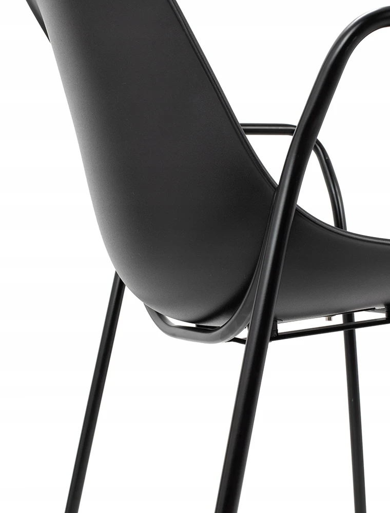 King Home RESOL ARM kėdė, juoda