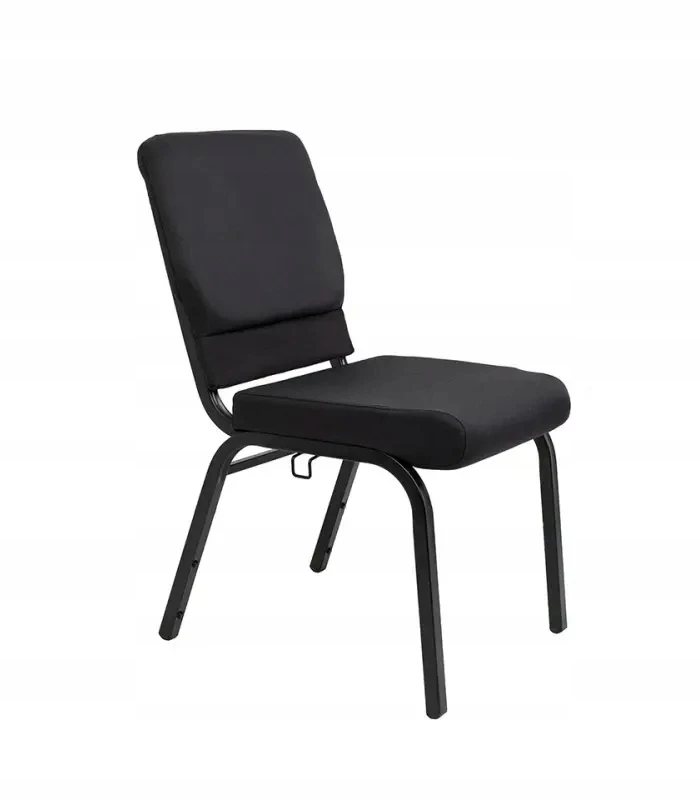 King Home SAMOS banketinė/konferencijų kėdė, juoda