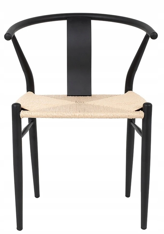 King Home WISHBONE METAL kėdė, natūrali