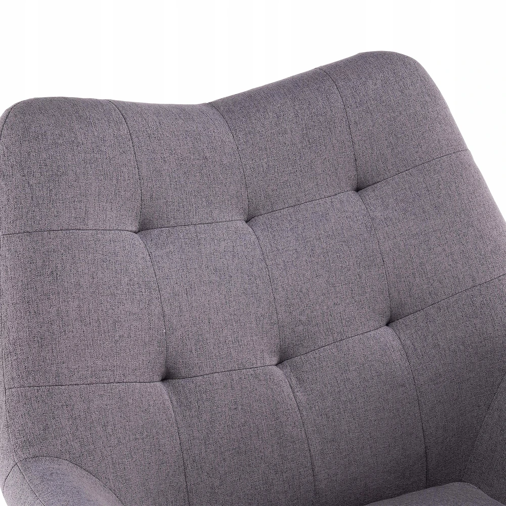 Kingfisher Stilingas apmuštas Turio fotelis, Pilki porankiai, iki 110kg