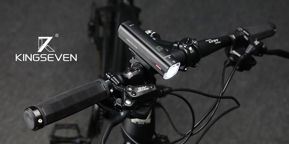 KINGSEVEN Galinga BIKE lempa LED priekinis žibintas 1000lm žibintuvėlis 4800mAh BIKE