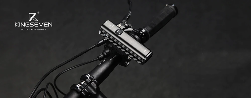 KINGSEVEN Galinga BIKE lempa LED priekinis žibintas 1000lm žibintuvėlis 4800mAh BIKE