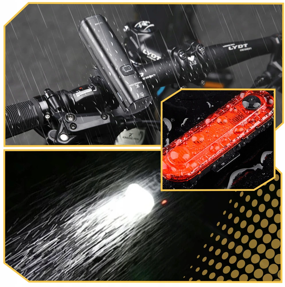 KINGSEVEN LED GALINIS DVIRAČIO LEMPAS USB PRIEKINIS PRIEKINIS Tvirtas GALINIO DVIRAČIO RINKINYS