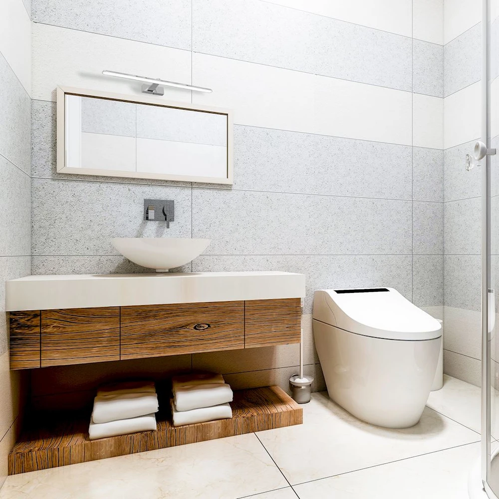 Sieninis šviestuvas Kinkiet łazienkowy LED Milagro SPLASH ML5722 80cm 16W 1120lm IP44 chrom