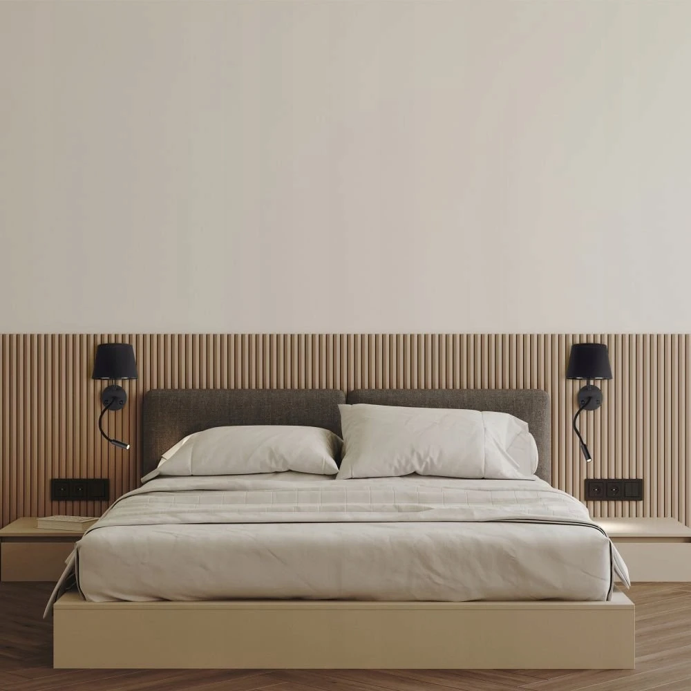 Kinkiet do czytania su USB MAJA Juodas 10203 TK Lighting