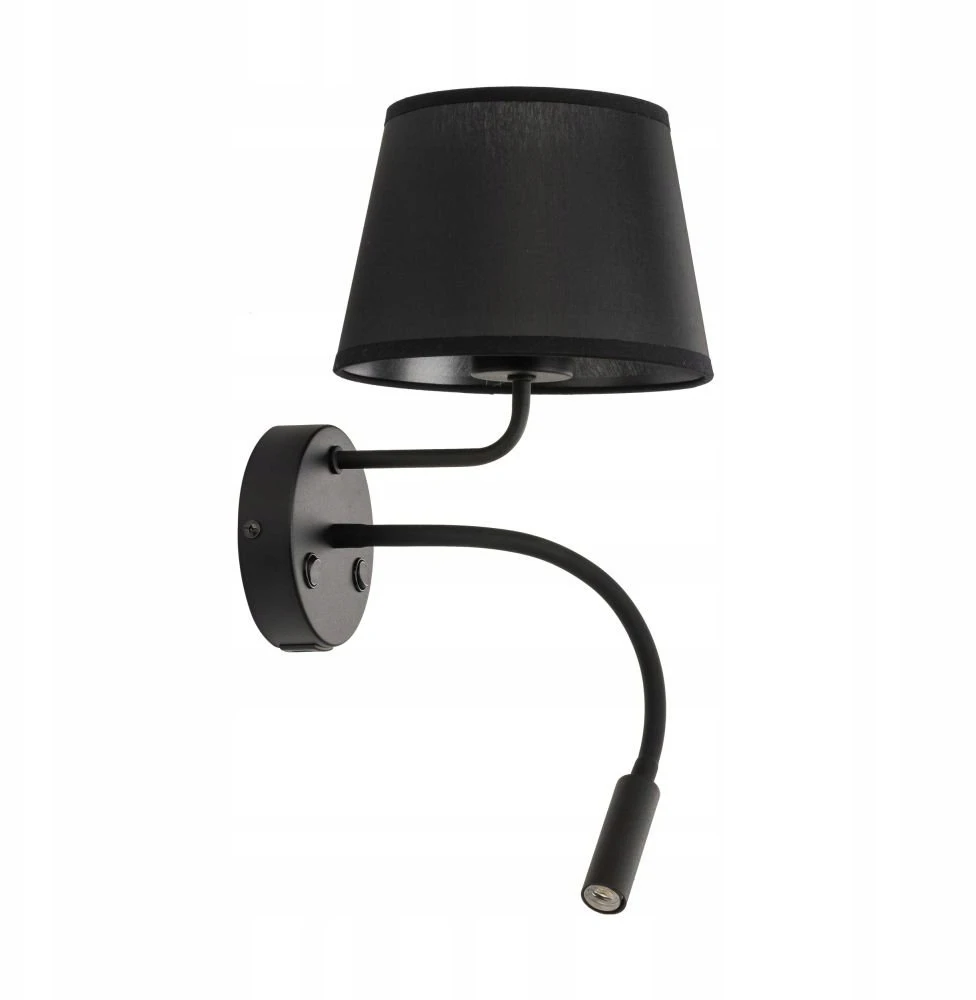 Kinkiet do czytania su USB MAJA Juodas 10203 TK Lighting