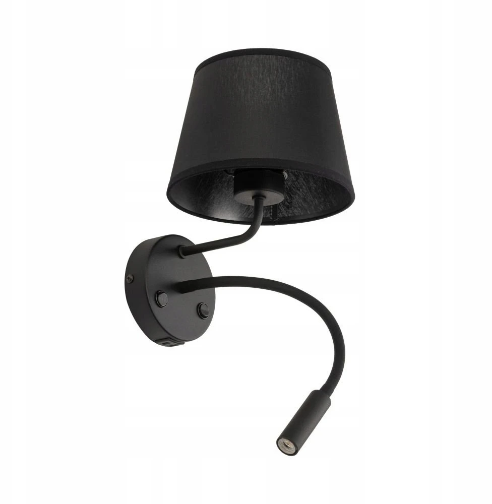 Kinkiet do czytania su USB MAJA Juodas 10203 TK Lighting
