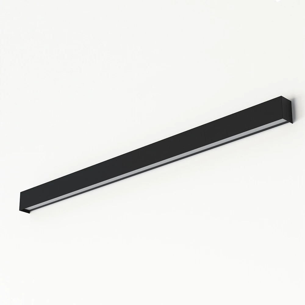 Sieninis šviestuvas KINKIET LAMPA LED NOWODVORSKI STRAIGHT 7595 JUODA