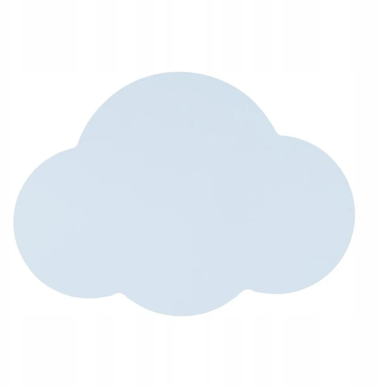 Sieninis šviestuvas KINKIET LAMPA ŚCIENNA TK LIGHTING CLOUD 4966 CHMURKA mėlyna DLA CHŁOPCA