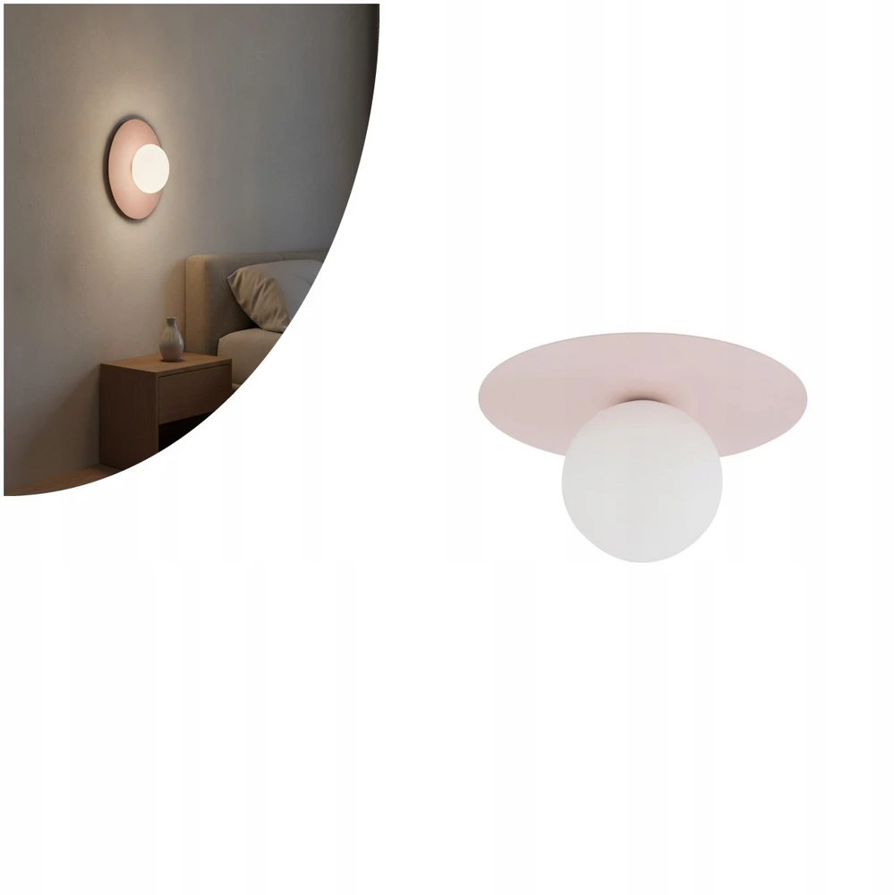 Lubinis šviestuvas Kinkiet PIXI Rožinis 10228 TK Lighting