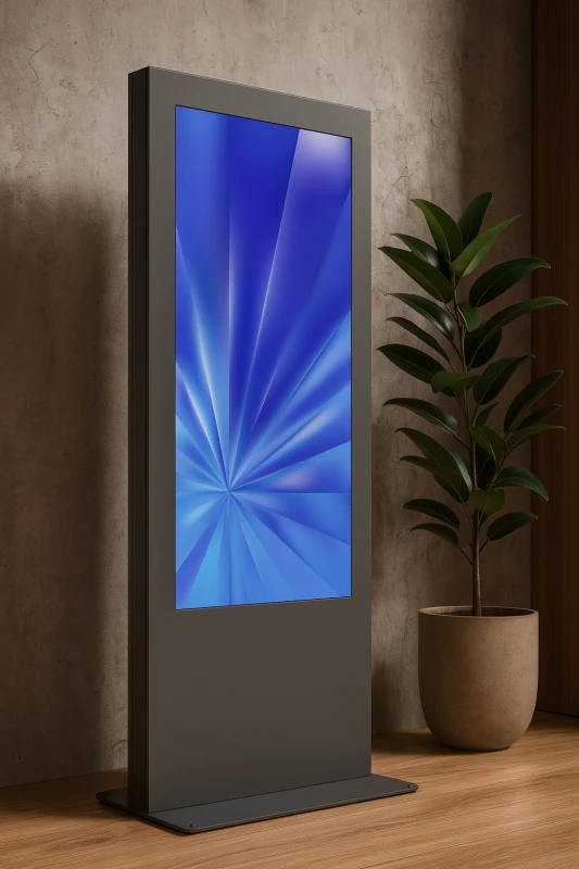 Laikiklis EDBAK Floor stand | IDS09.55 Indoor Public Ekranas Totem | 55 " | Juodas