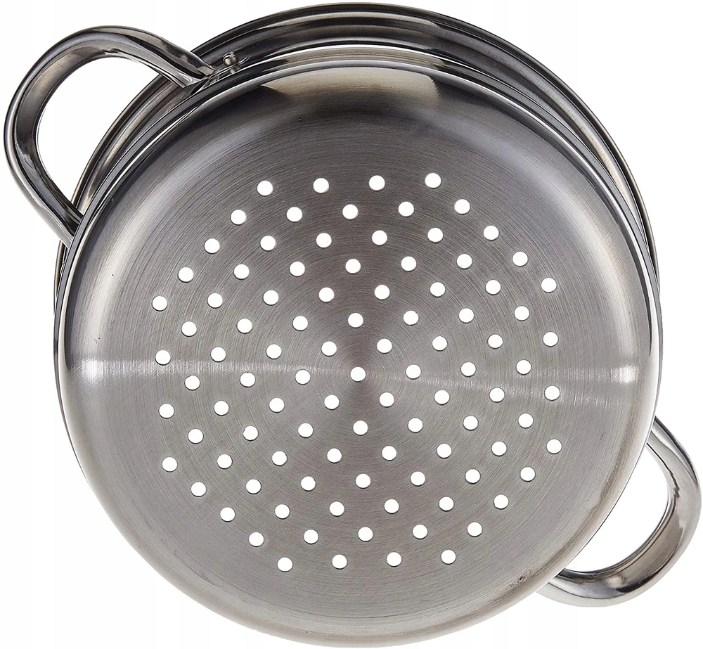 Kitchen Craft KitchenCraft plieno garintuvas 5 l, 3 lygiai, sidabrinis, KCCVSTEAM22