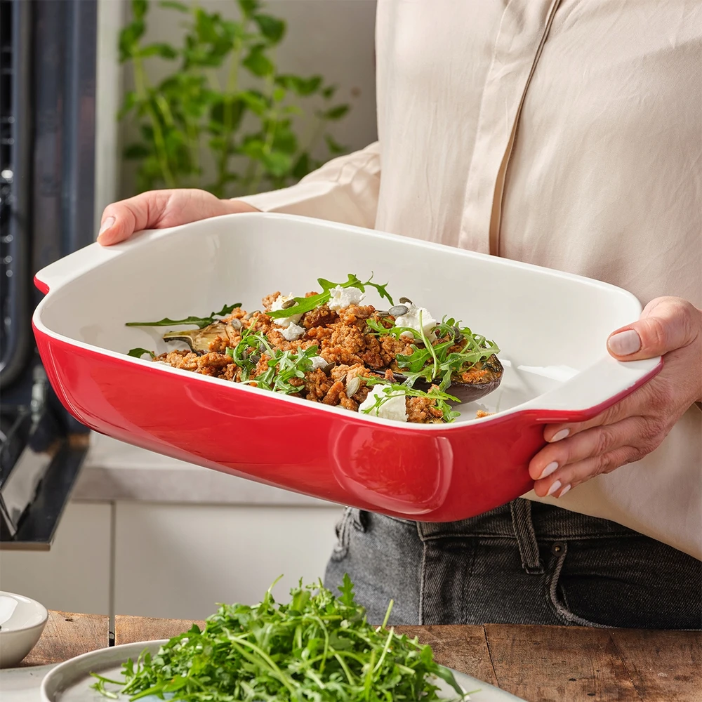 KitchenAid kepimo indo keptuvė su dangčiu laikymui