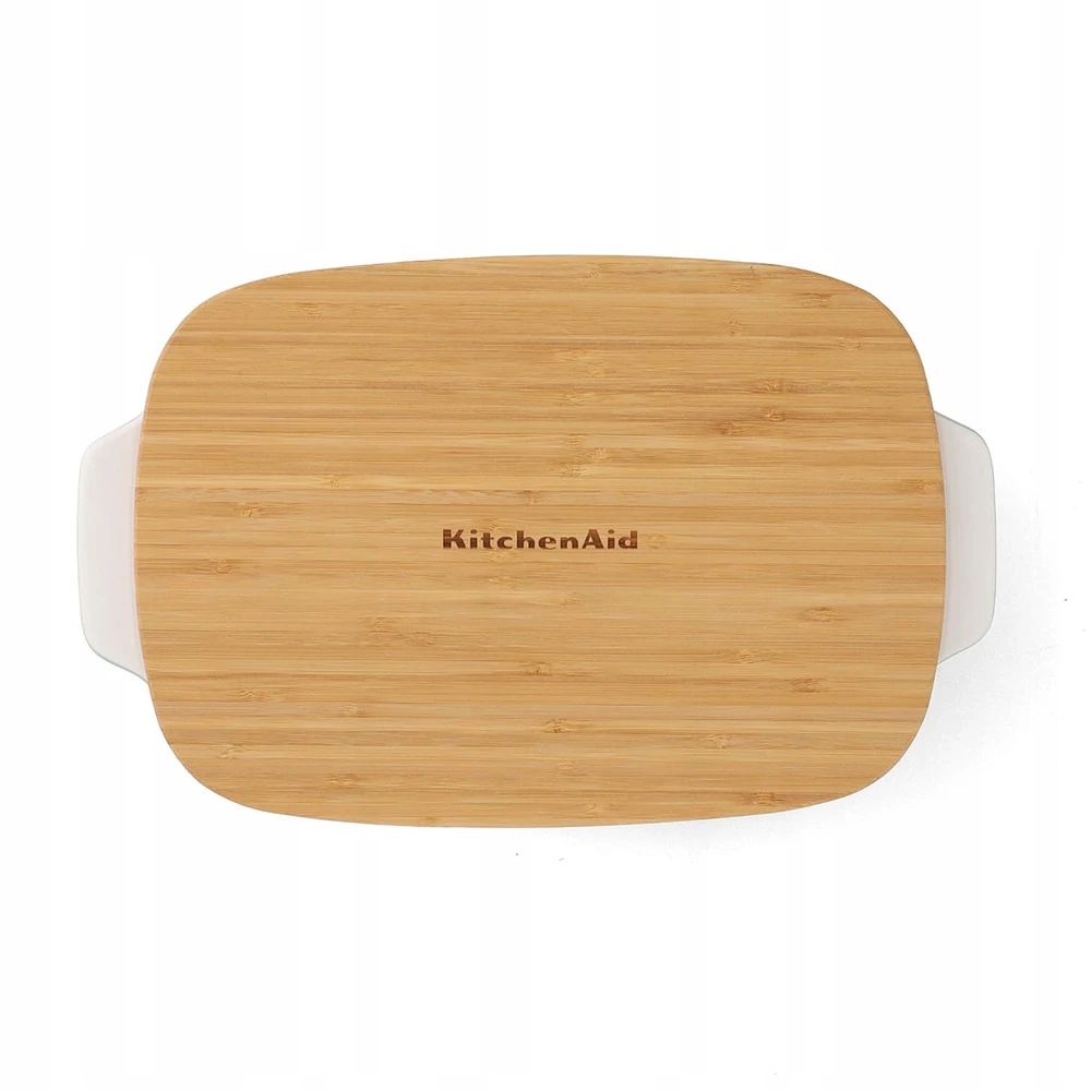 KitchenAid kepimo skarda su mediniu dangčiu, universali, 40x25cm
