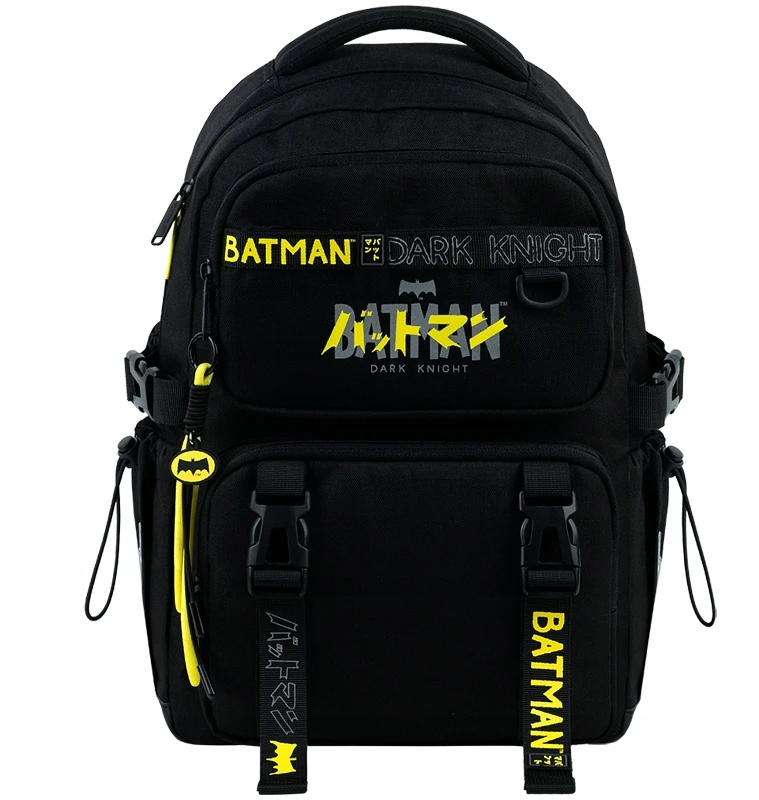 Kite kuprinė berniukams 6-12 metų, juoda, su Batman dizainu