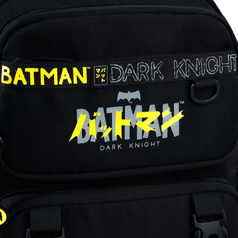 Kite kuprinė berniukams 6-12 metų, juoda, su Batman dizainu
