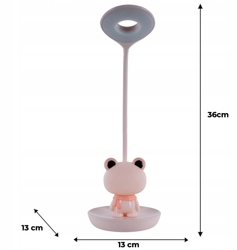 Kite LED LIETUVIMAS NAKTINIS STALINIS LEMPAS MOKYKLINĖMS USB BEVIELIAMS VARLIŲ AITVARAS