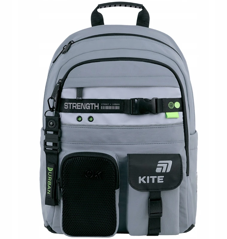 Kite mokyklinė kuprinė berniukams 1-6 klasei, su atšvaitais