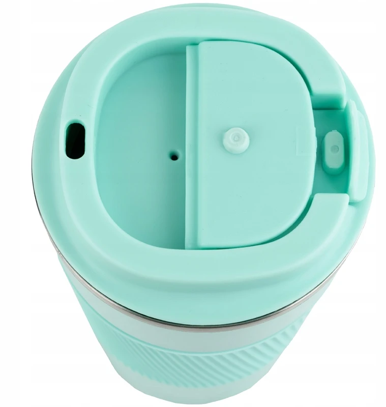 Kite Neslystantis termo puodelis kavai ir arbatai, žalias, 510 ml, aitvaras