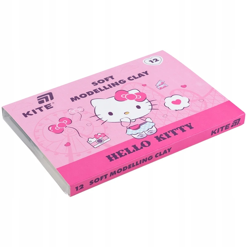 Kite Plastilinas 12 spalvų mokyklinukams HELLO KITTY aitvaras
