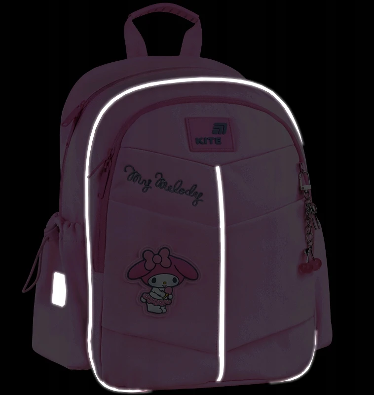 Kite Rožinė kuprinė mergaitei My Melody, 1-3 klasei, su ortopeline nugara