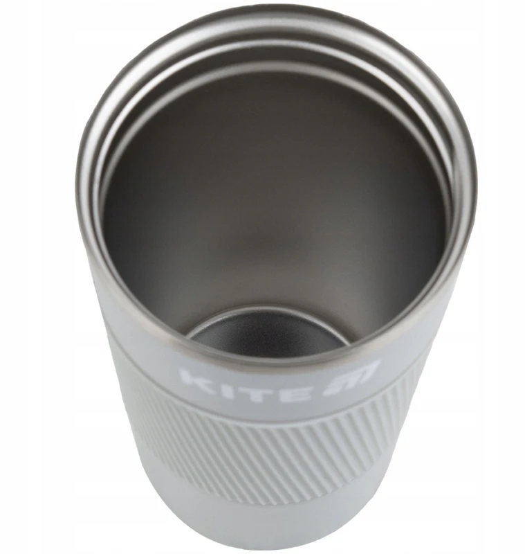 Kite Terminis puodelis kavai ir arbatai, neslystantis, pilkas 510 ml Aitvaras