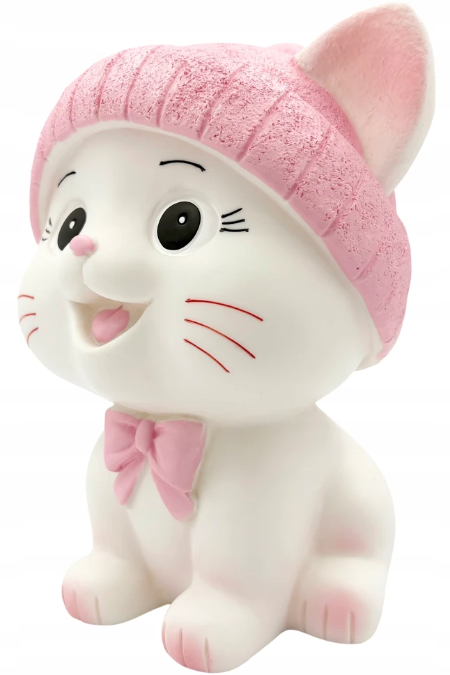 Kitty taupyklė, kačiuko formos taupyklė, didelė vaikiška kiaulytė, katė 01